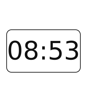 Digital watchface